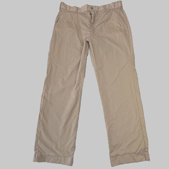 Vintage Orvis Men's Pants‎ Size 38 (measures 40x34) Tan Made In USA! - Picture 1 of 9